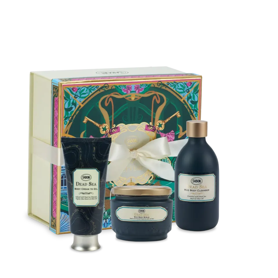 Sabon Dead Sea coffret rituel corps 3 soins eucalyptus