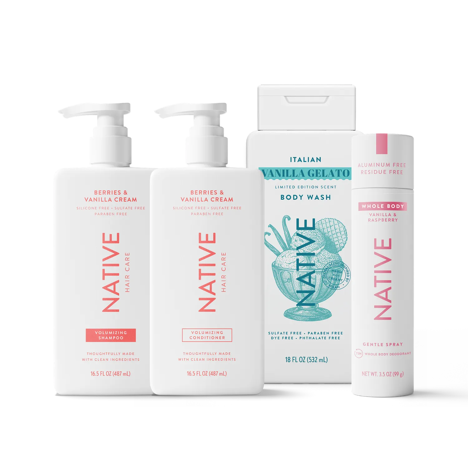 Native Scent Stacking Set coffret 12 parfums Corps Bain découverte