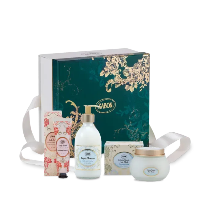 Sabon Delicate Jasmine coffret rituel cheveux 3 soins