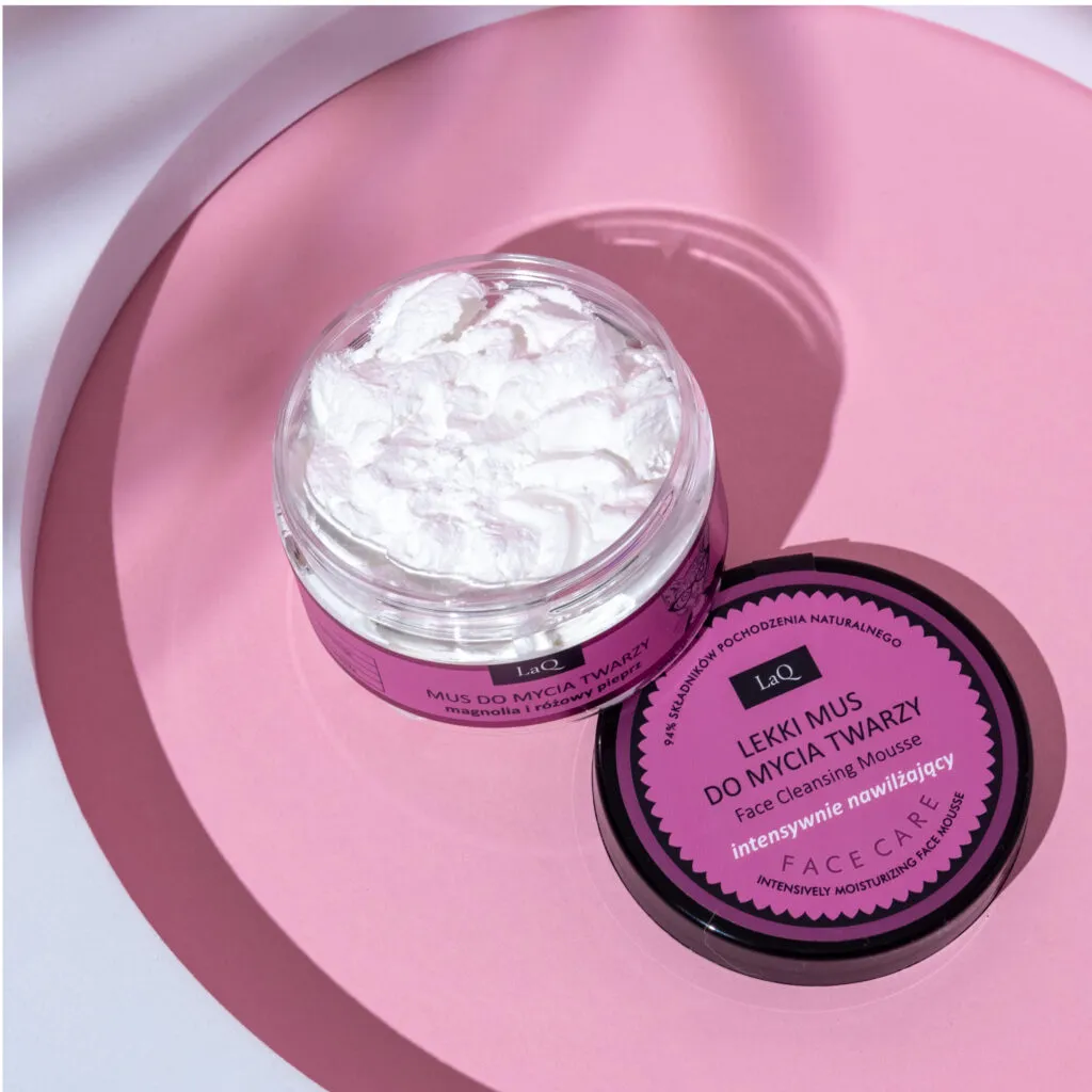 LaQ Magnolia mousse nettoyante visage hydratante 40 g