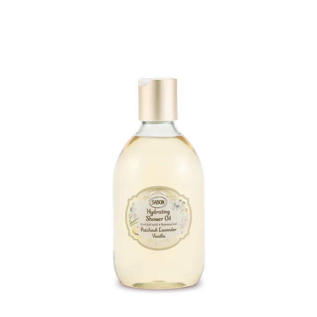 Sabon Patchouli Lavender Vanilla huile de douche 300ml hydratante