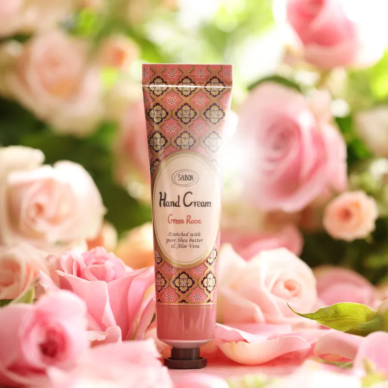 Sabon Green Rose crème mains 30 ml aloe vera voyage