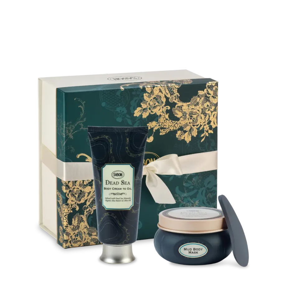Sabon Dead Sea coffret corps duo détox boue