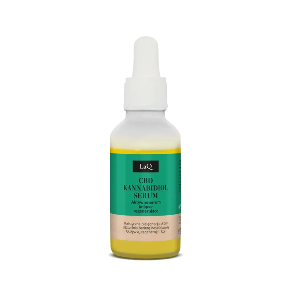 LaQ CBD sérum huile visage peau à problèmes 30 ml chanvre
