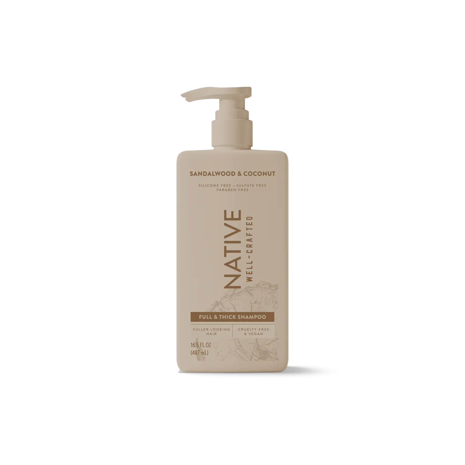 Native Full & Thick shampooing santal coco 488 ml sans sulfate