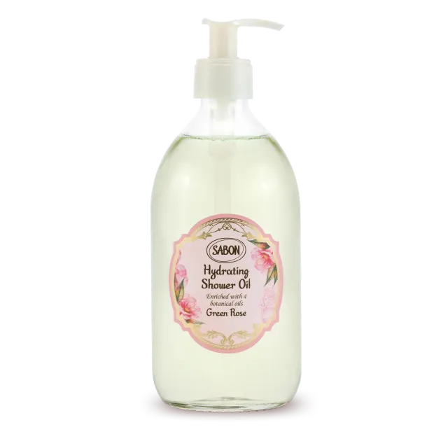 Sabon Green Rose huile de douche 500ml hydratante