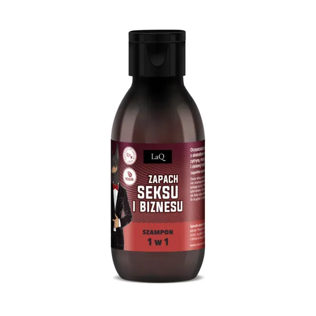 LaQ Sex and Business shampoing homme 100 ml purifiant