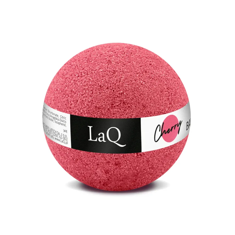 LaQ Cherry bombe de bain fruitée 120 g cerise