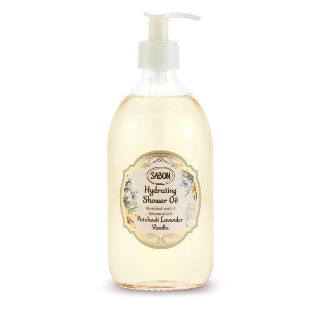 Sabon Patchouli Lavender Vanilla huile de douche 500ml hydratante
