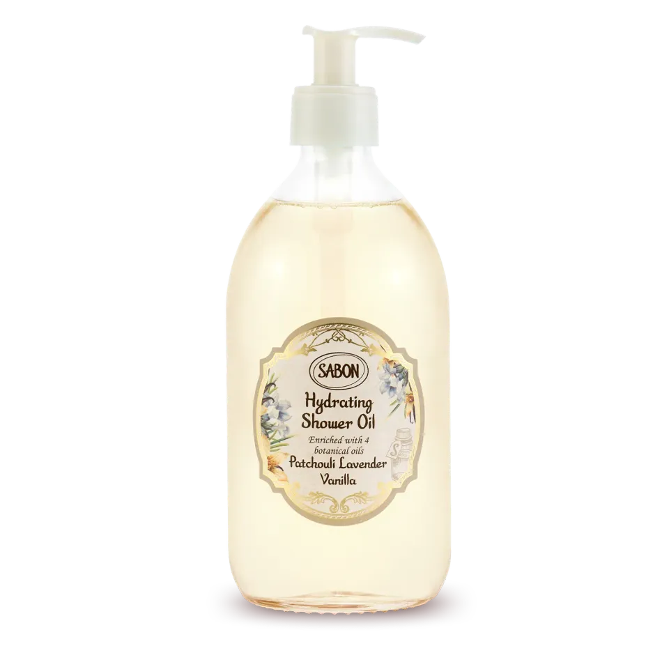 Sabon Patchouli Lavender Vanilla huile de douche 500ml hydratante