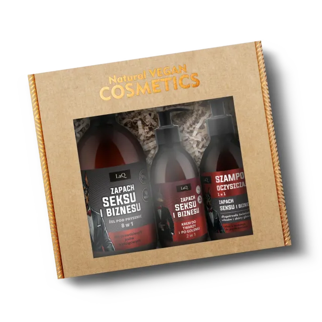 LaQ Sex and Business coffret cadeau 3 pièces parfum épicé