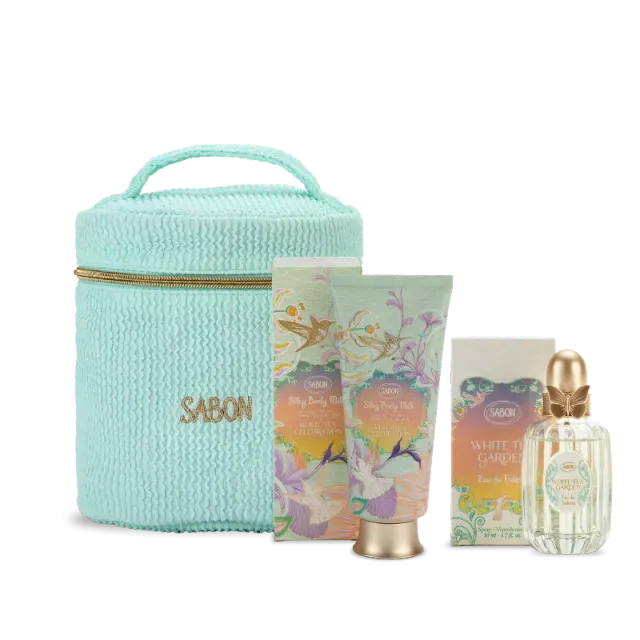 Sabon White Tea Celebration coffret cadeau duo parfum 50+200 ml