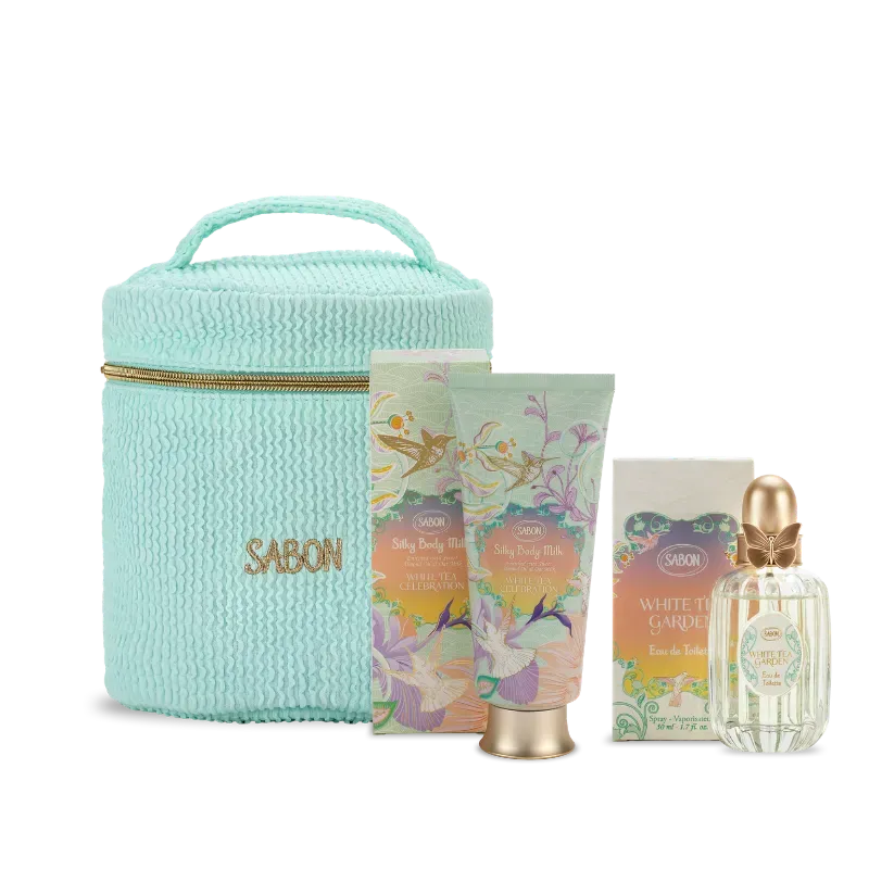 Sabon White Tea Celebration coffret cadeau duo parfum 50+200 ml