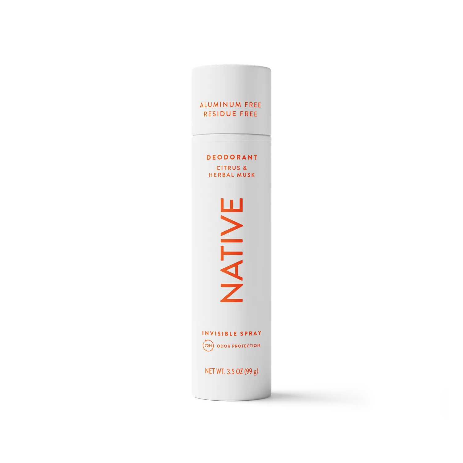 Native spray déodorant sel marin cèdre 3,5 oz 72h