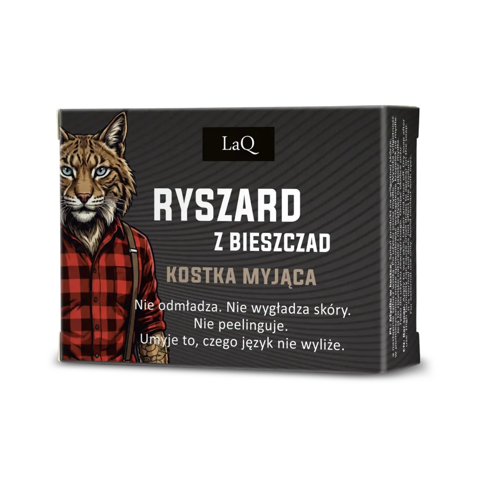 LaQ Ryszard savon homme pain 85 g beurres naturels