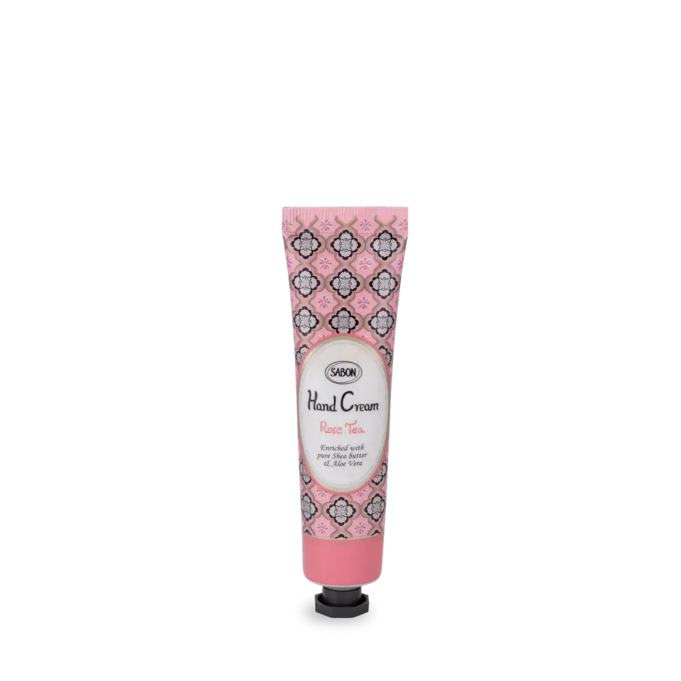 Sabon Rose Tea crème mains 30 ml karité