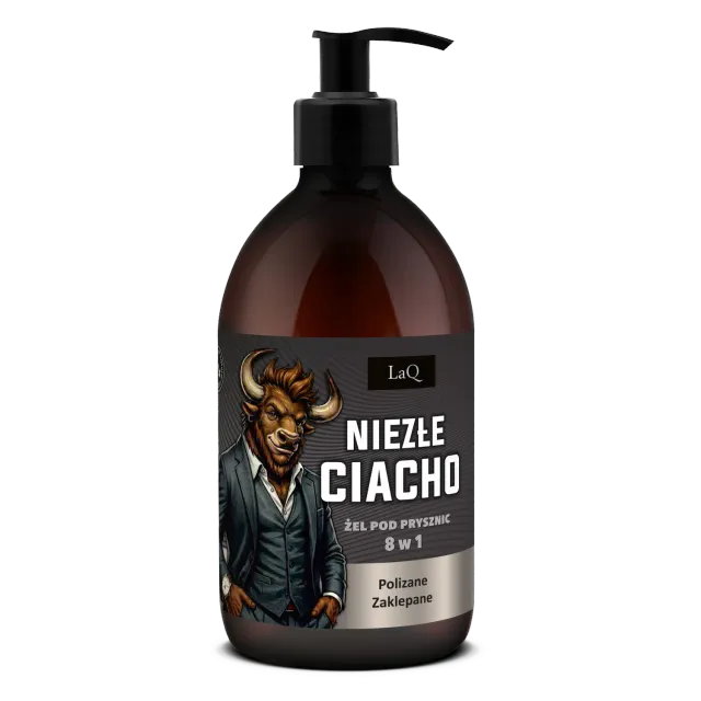 LaQ Stud Muffin 8en1 gel douche homme 500 ml