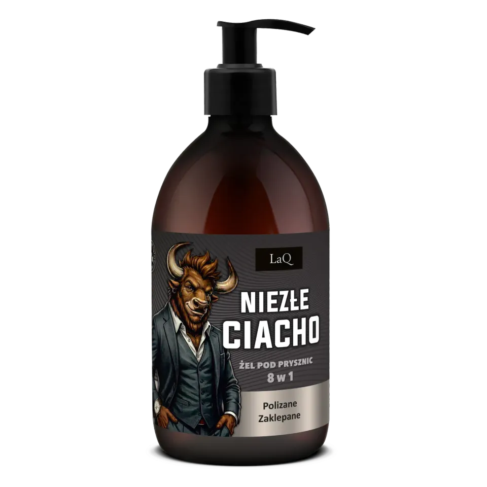 LaQ Stud Muffin 8en1 gel douche homme 500 ml