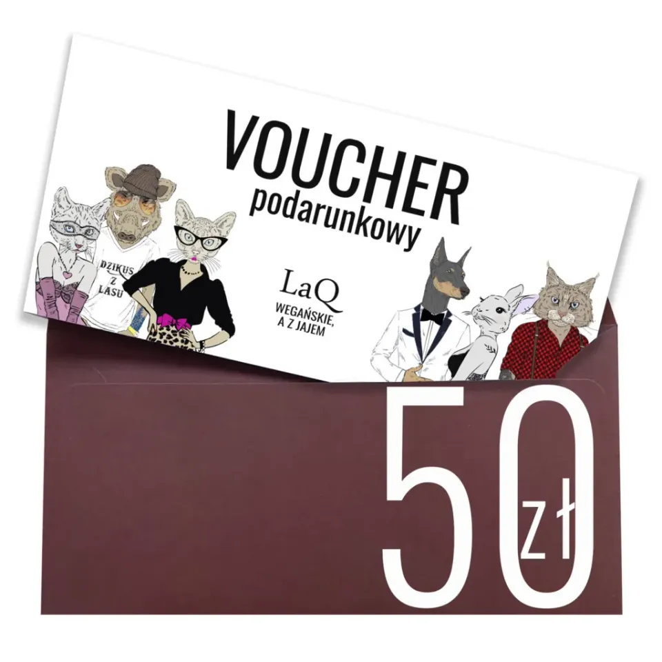 LaQ carte cadeau bon d'achat 50 PLN beauté