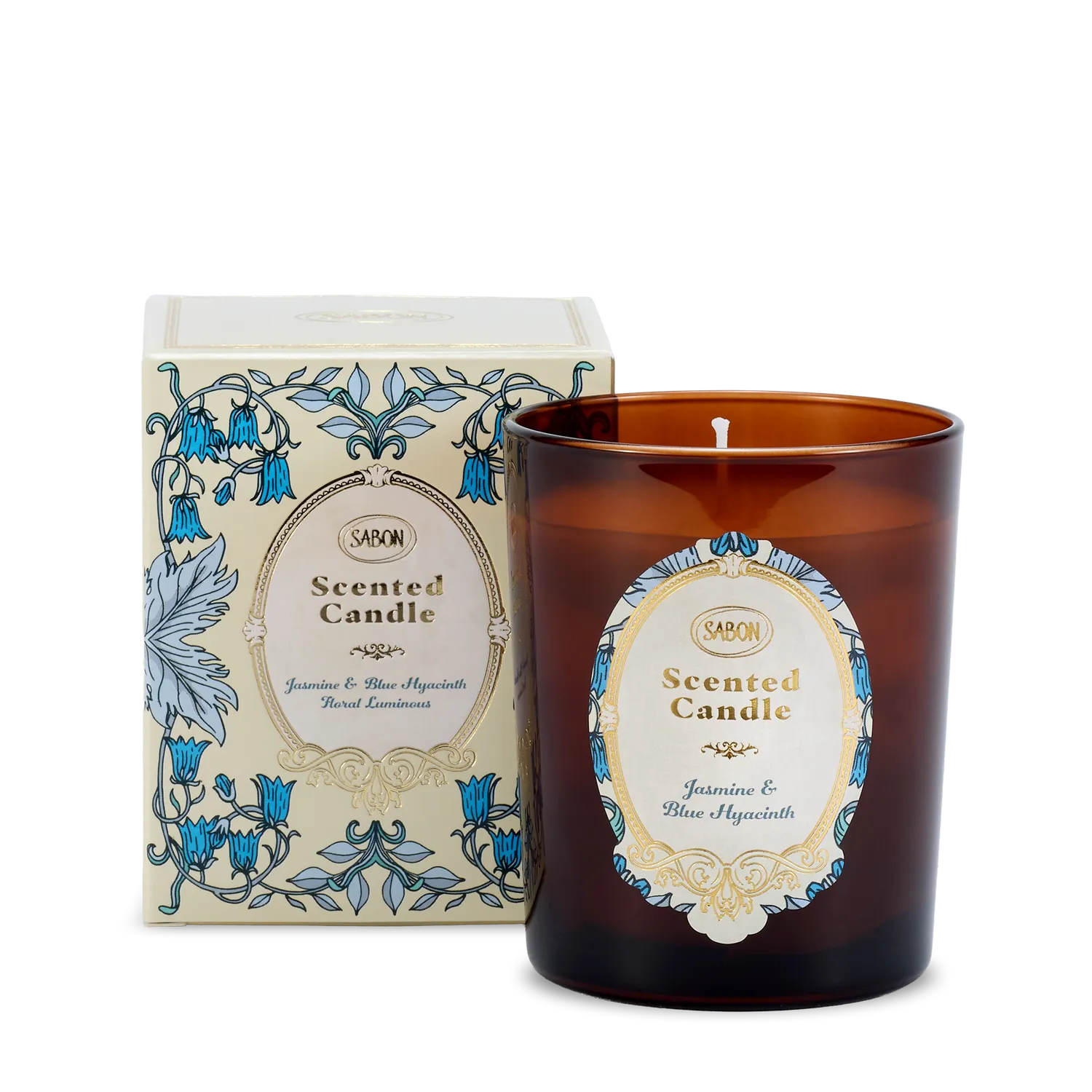 Sabon Jasmine Blue Hyacinth bougie parfumée florale