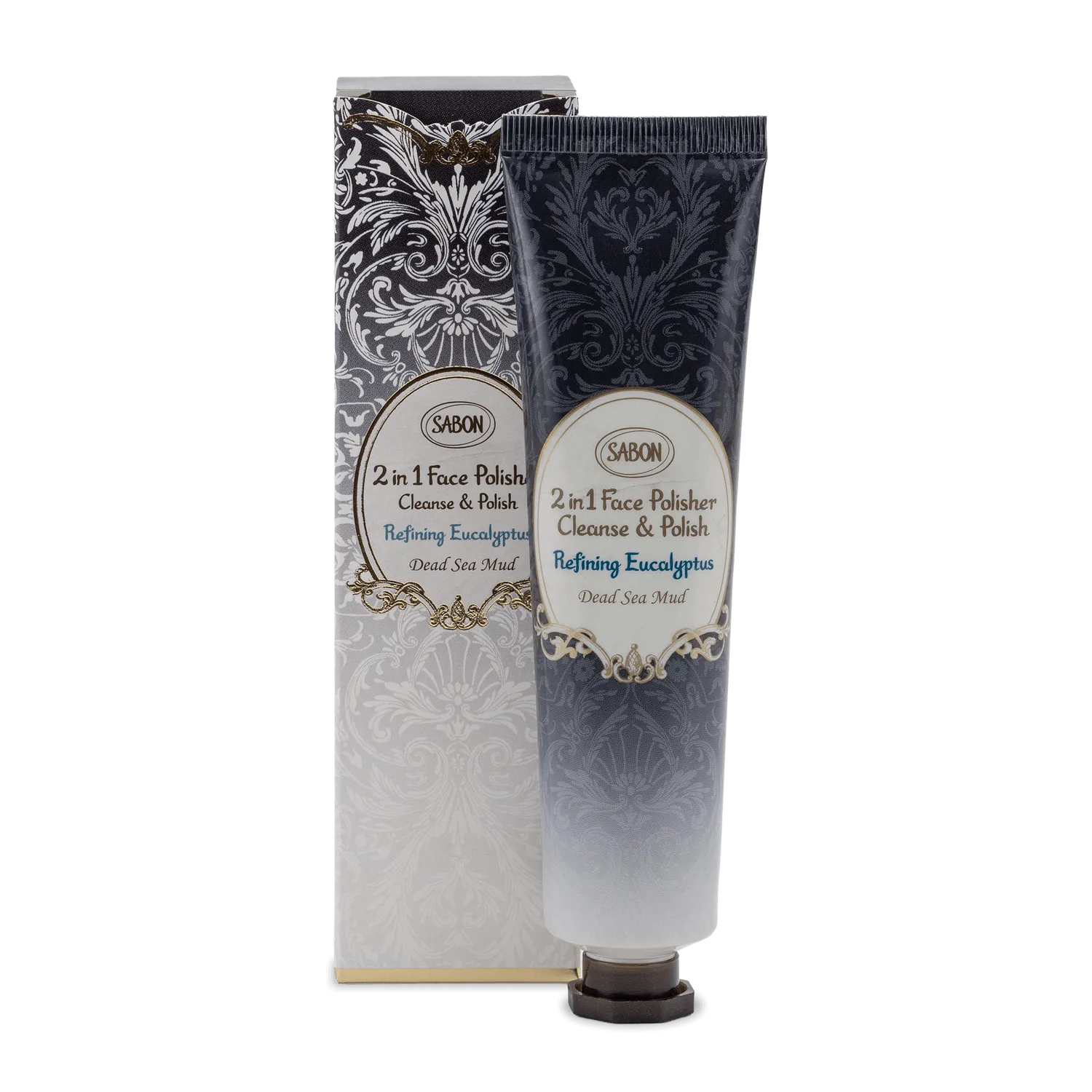 Sabon Eucalyptus Nettoyant Exfoliant gommage visage 60 ml éclat