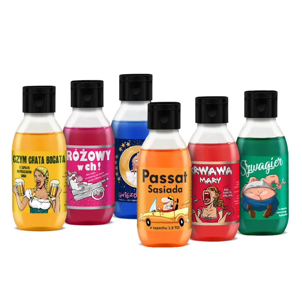 LaQ Shots Pour Deux coffret mini gel douche 6x100 ml mixte