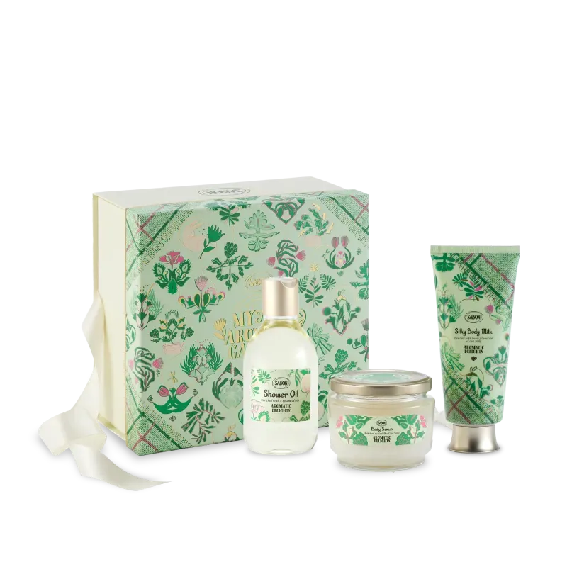 Sabon Aromatic Delights coffret rituel corps 3 soins