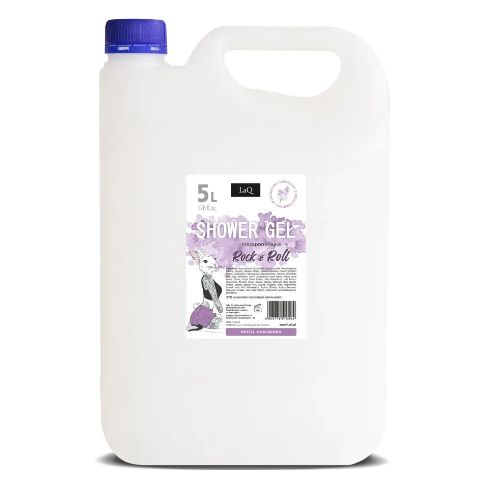 LaQ Forget-Me-Not gel douche 8 en 1 5000ml myosotis