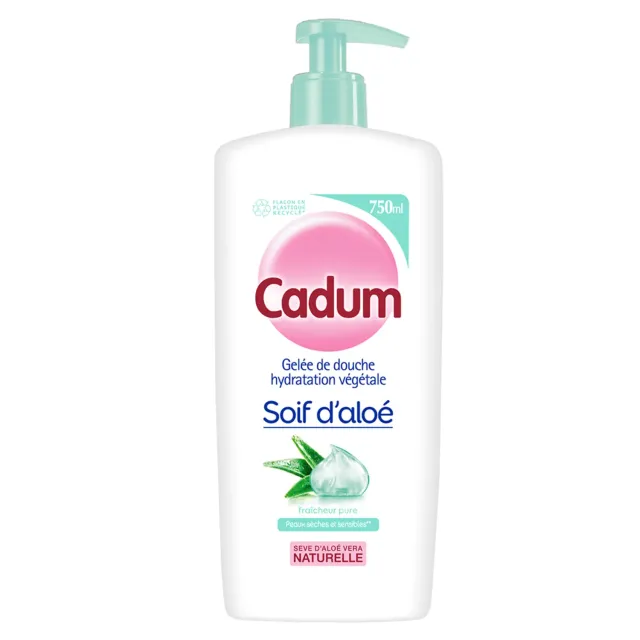 Bébé Cadum Soif d'Aloé gel douche 750 ml aloe vera
