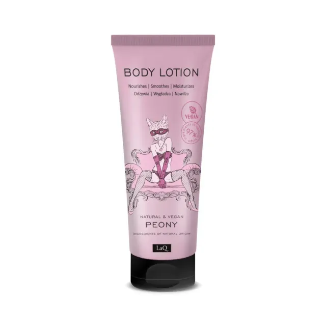 LaQ Peony lait corps pivoine 200 ml peau douce