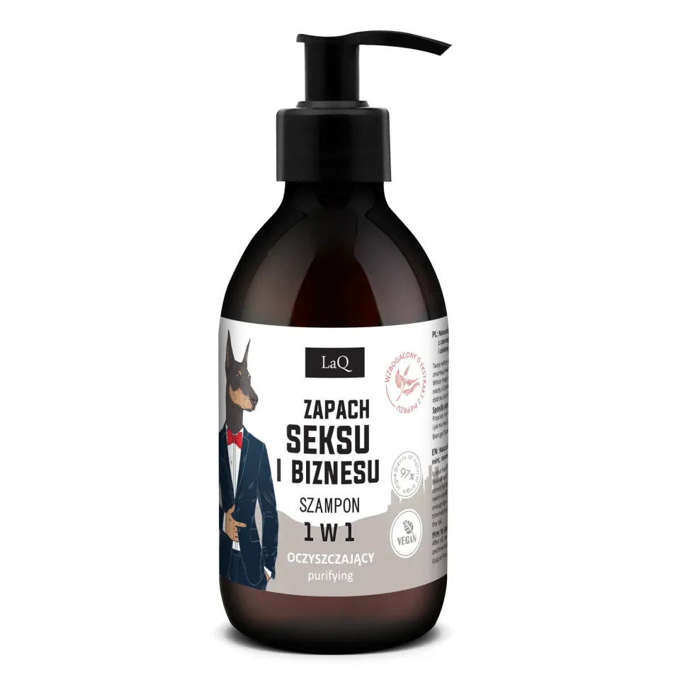 LaQ Zapach Seksu i Biznesu shampooing homme 300 ml
