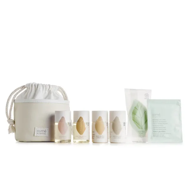 Osmé Essentials trousse voyage bio 6 soins avion