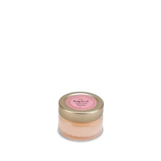 Sabon Rose Tea gommage corps 60 g sels mer Morte