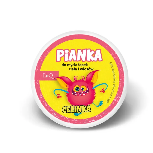 LaQ Celinka mousse lavage enfant 20 g bubble-gum