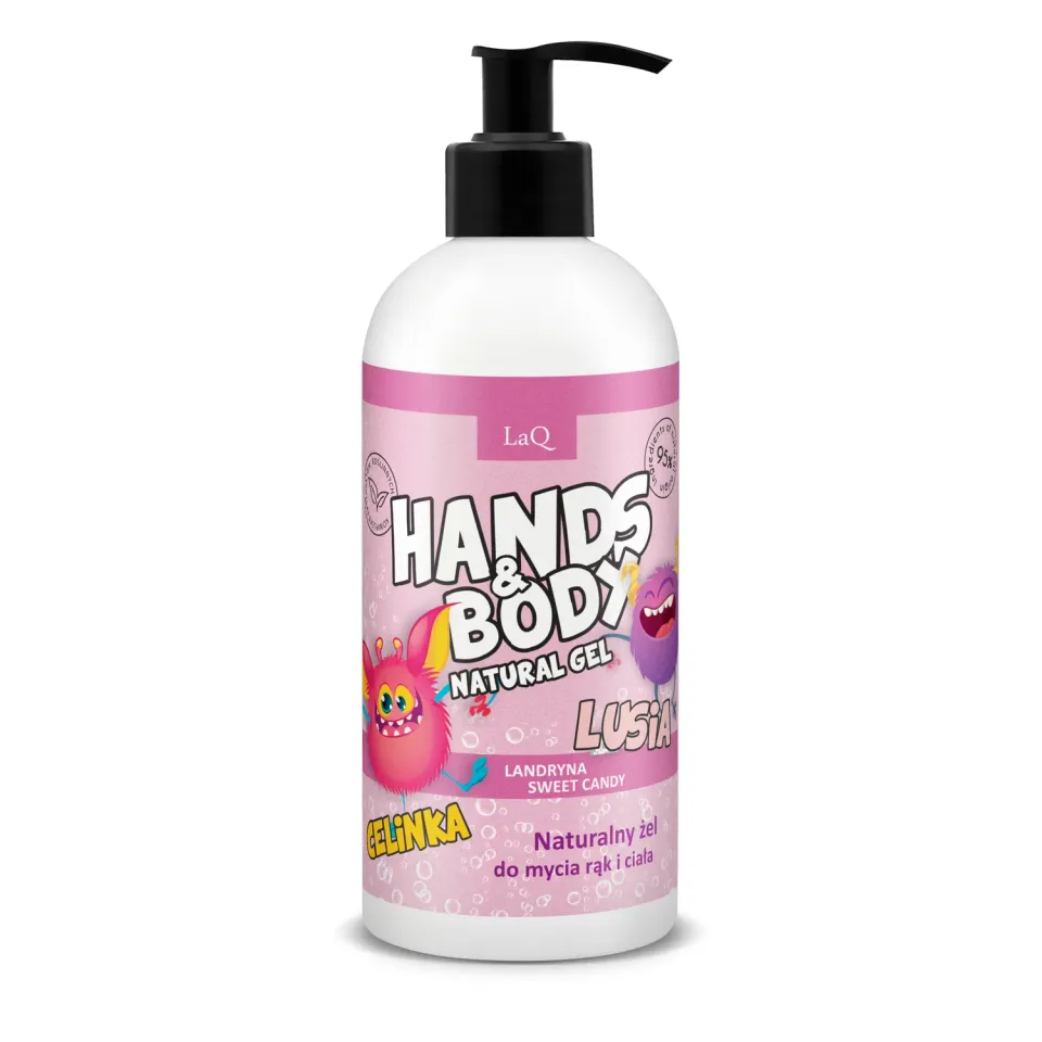 LaQ Celinka et Lusia gel douche enfant bonbon 300 ml