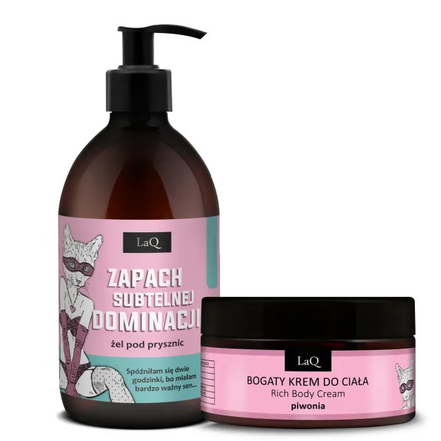 LaQ Gel de la Crème Peony coffret femme gel + crème pivoine
