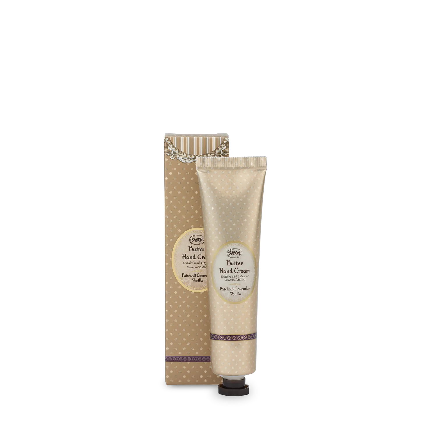 Sabon Patchouli Lavender Vanilla baume mains 30 ml karité