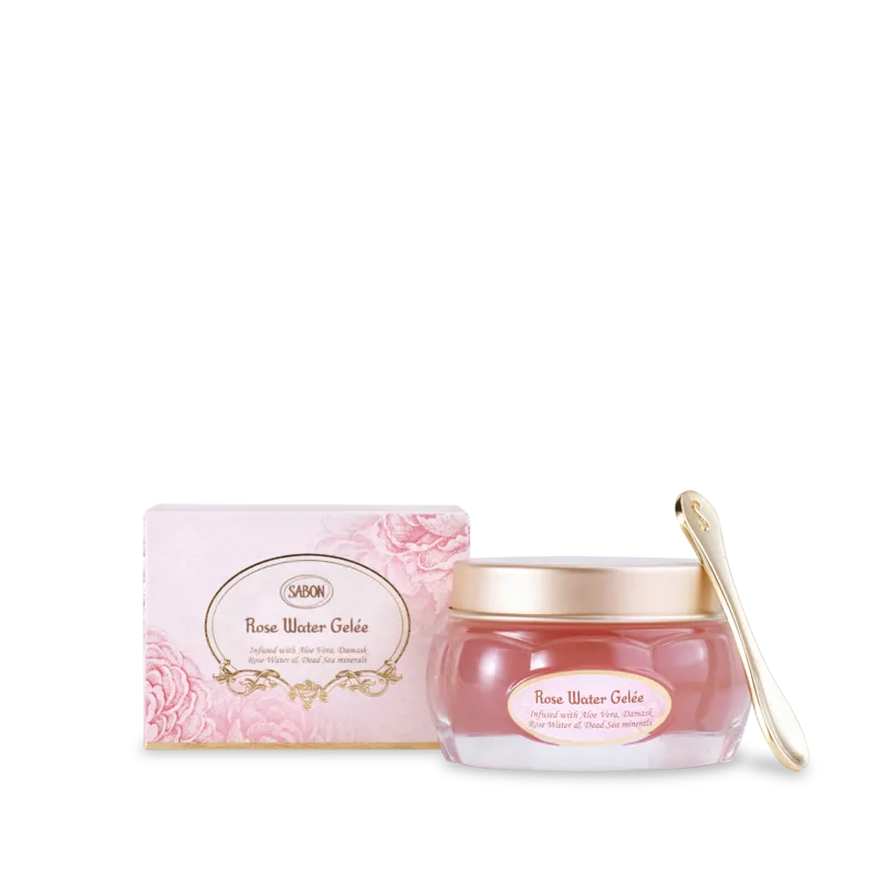 Sabon Rose de Damas gelée visage 80ml hydratante