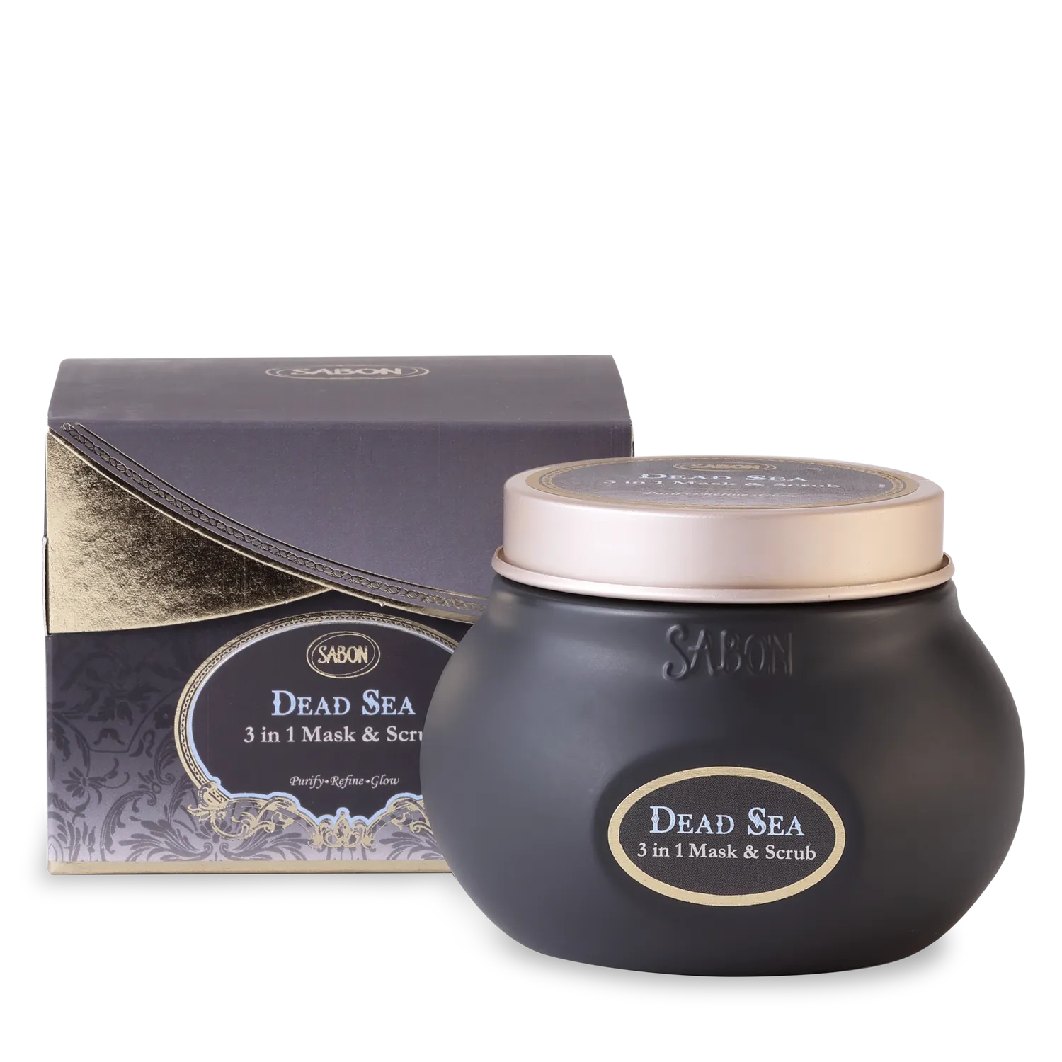 Sabon Dead Sea masque gommage visage 200 ml boue