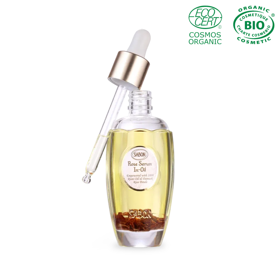 Sabon Rose de Damas Sérum Visage 50ml 8 huiles