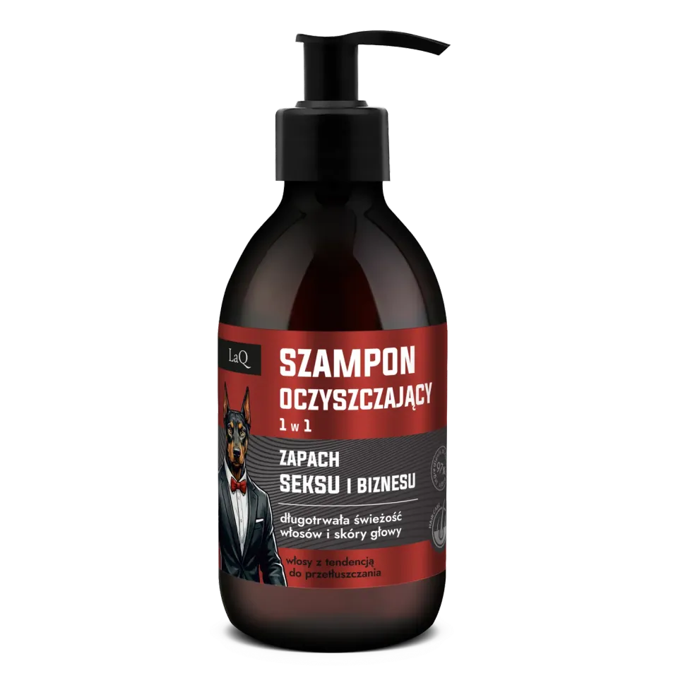 LaQ Sex and Business shampoing homme 300 ml purifiant