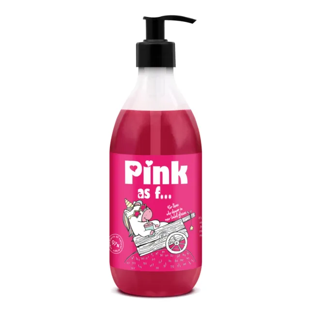 LaQ Shots Pink As F gel douche mixte 500 ml plantes