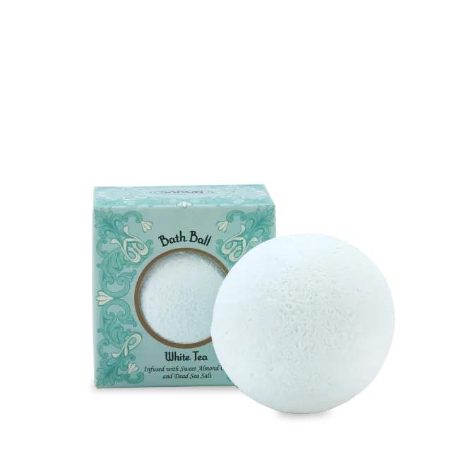 Sabon White Tea boule de bain parfumée apaisante