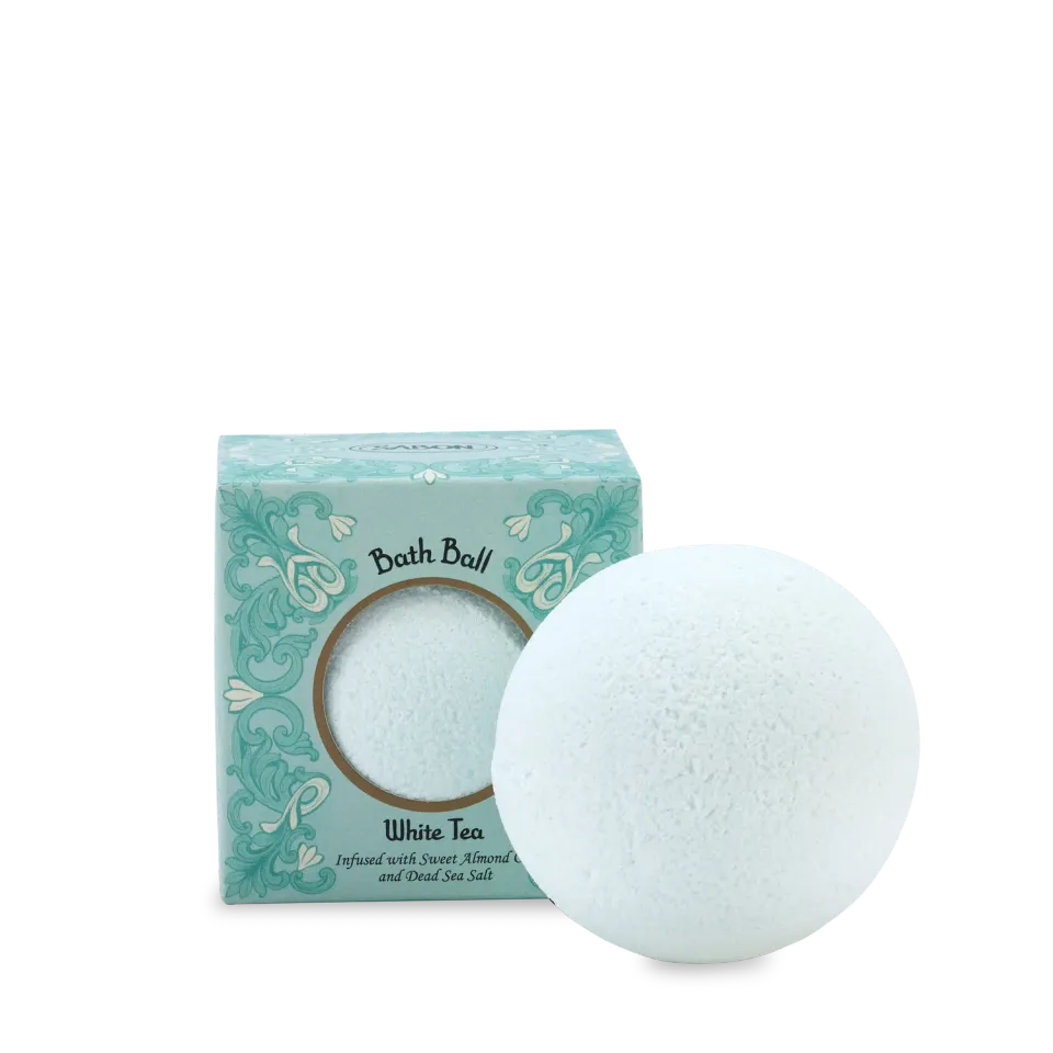 Sabon White Tea boule de bain parfumée apaisante