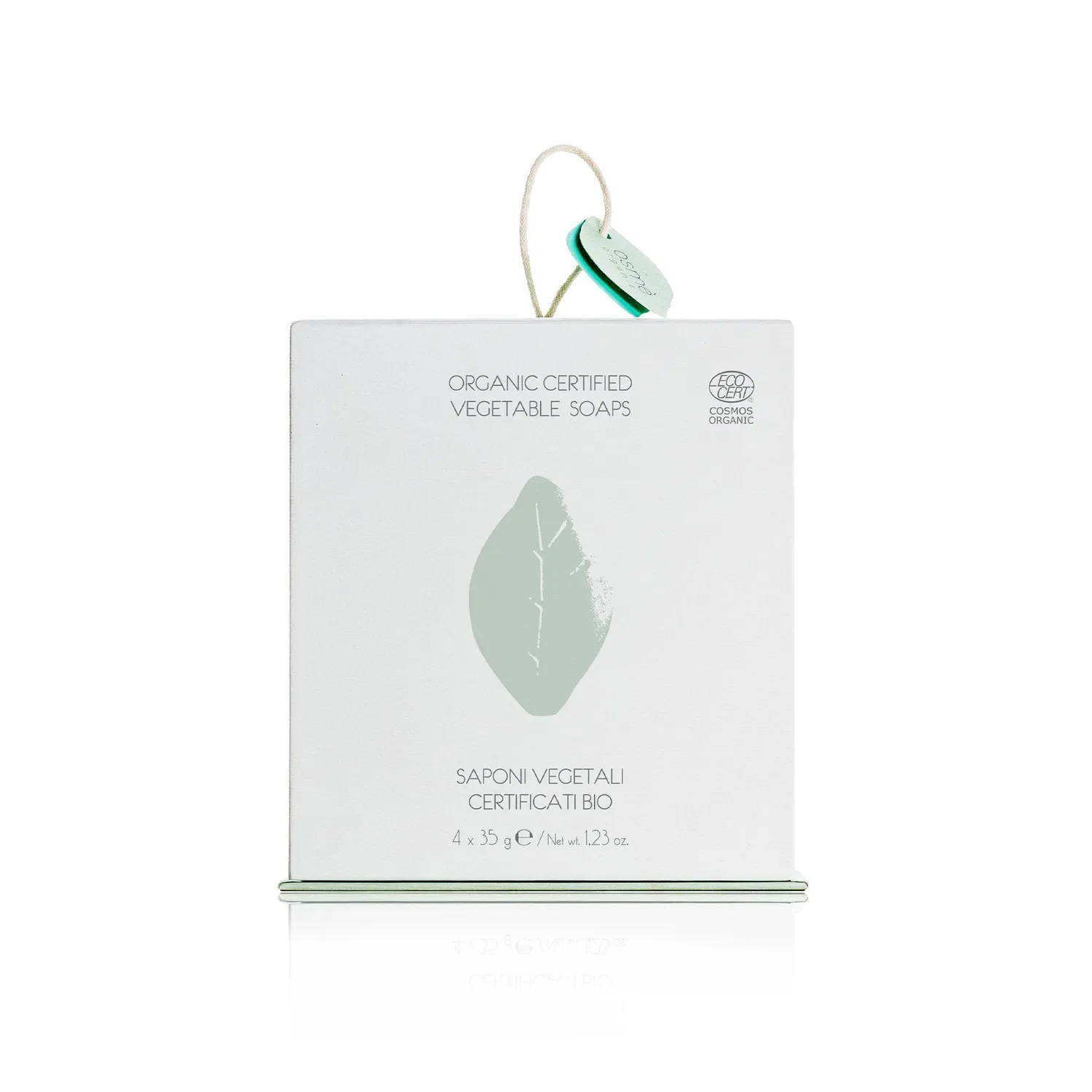 Osmé savons feuille coffret cadeau bio 4x35 g