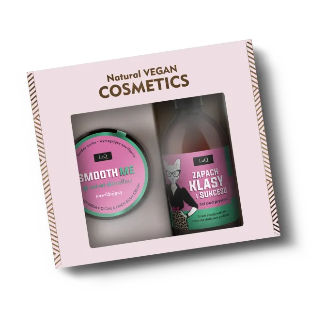 LaQ Magnolia coffret gel douche + crème corps femme parfum