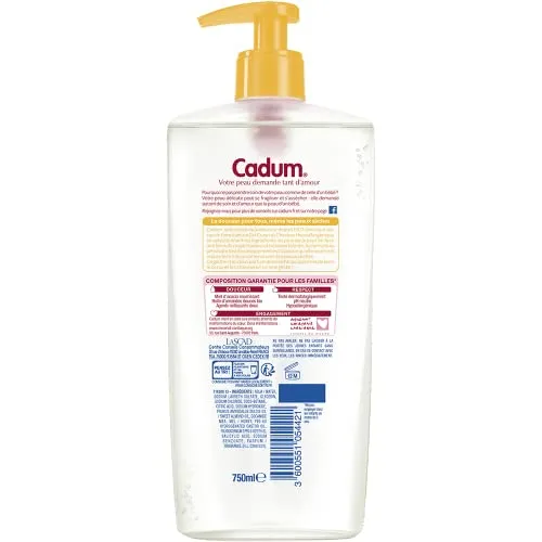 Bébé Cadum Hypoallergénique Gel Corps Cheveux Miel