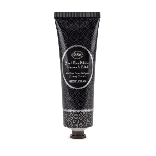 Sabon Gentleman nettoyant exfoliant visage 125ml homme