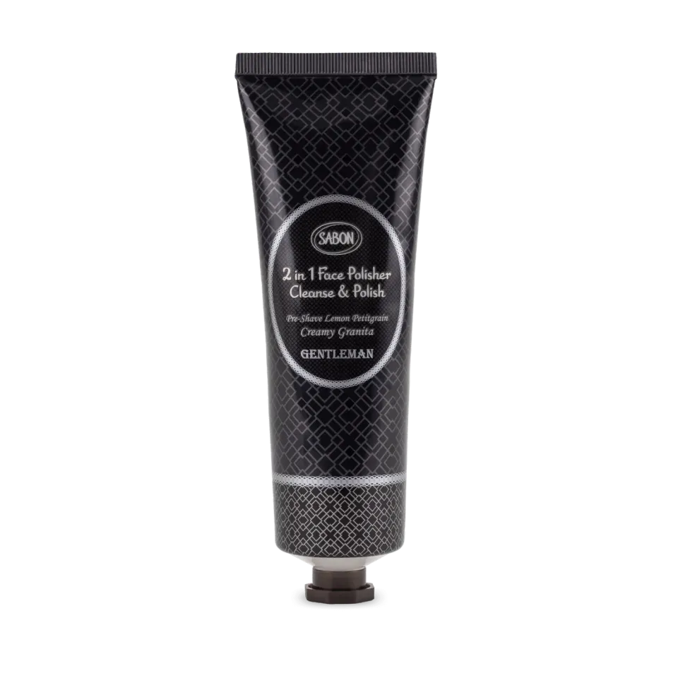 Sabon Gentleman nettoyant exfoliant visage 125ml homme