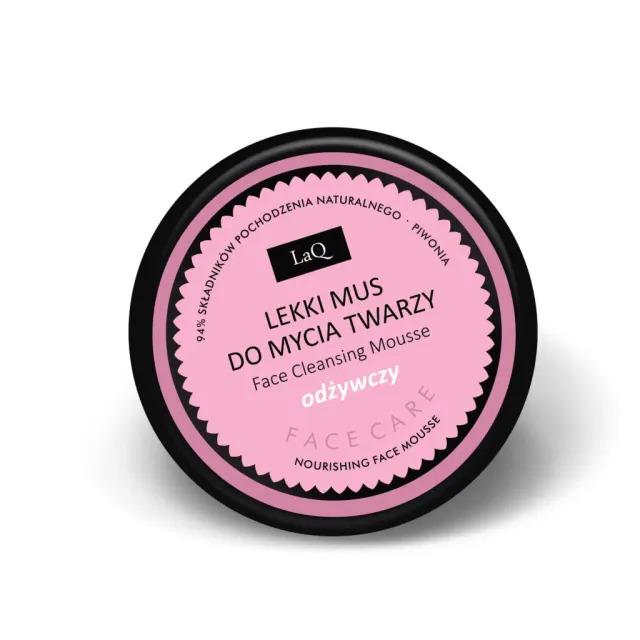 LaQ Peony mousse nettoyante visage 40g pivoine nourrissante
